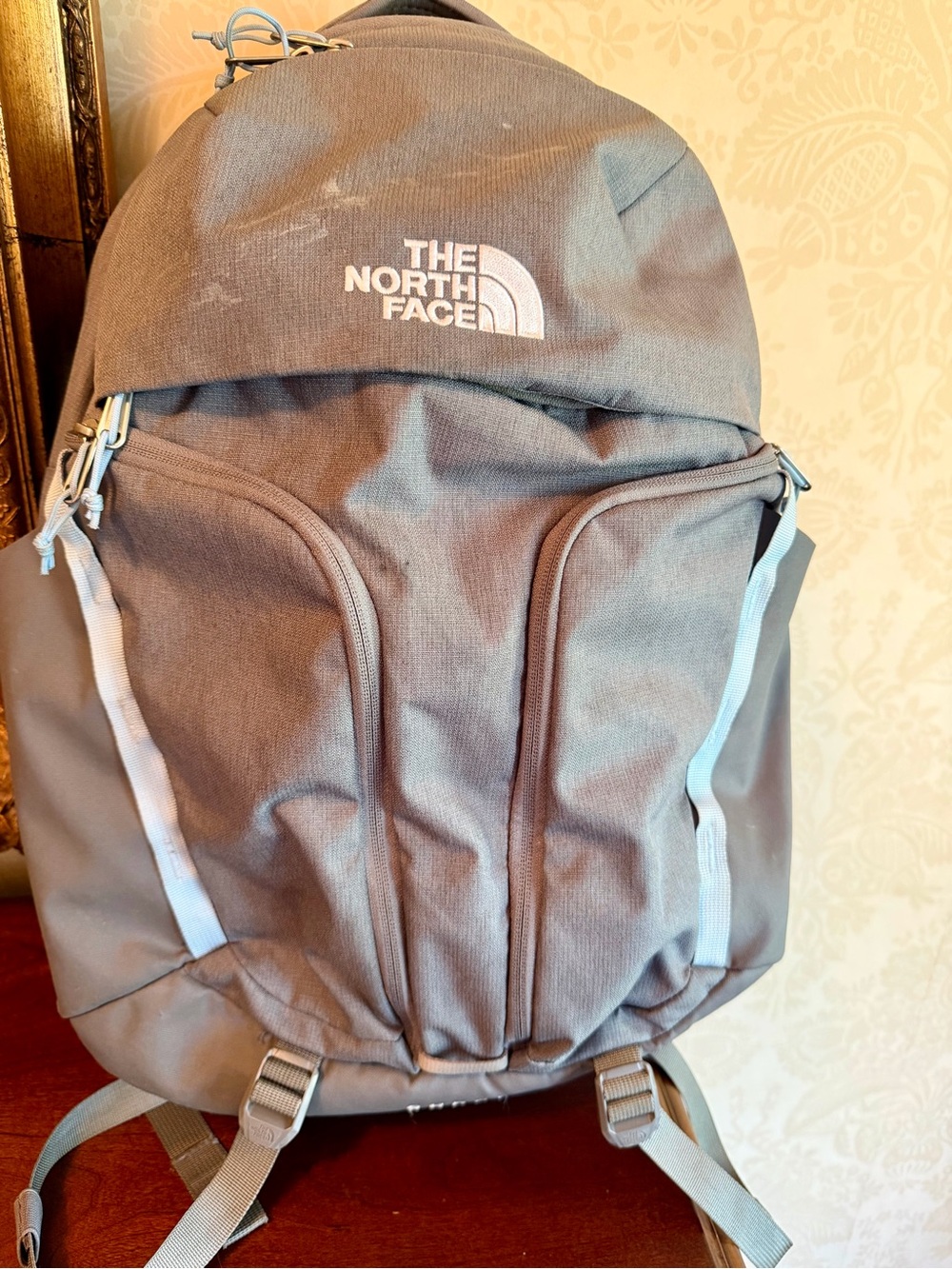 The North Face Surge Backpack – Gray – Excellent Condition